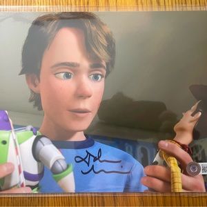 John Morris Autographed 8x10 Toy Story Photo!